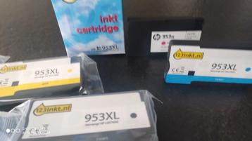 Inktcartridges voor HP Office Jet Pro printer - 953 XL