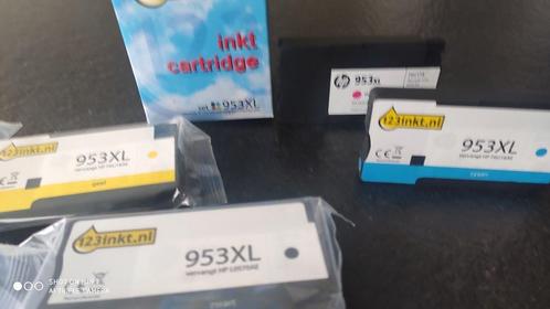 Inktcartridges voor HP Office Jet Pro printer - 953 XL, Informatique & Logiciels, Fournitures d'imprimante, Neuf, Cartridge, Enlèvement