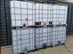 ibc container regenton 1000L, Tuin en Terras, Regentonnen, 150 liter of meer, Ophalen of Verzenden, Zo goed als nieuw, Met kraantje