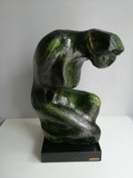 Modern terra cotta beeld gesigneerd C. De Coninck, Antiek en Kunst, Ophalen