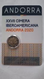 Andorra coincard 2020, Postzegels en Munten, Ophalen of Verzenden, Overige landen, 2 euro, Setje