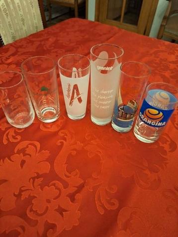 6 glazen voor frisdrank of longdrinks  beschikbaar voor biedingen