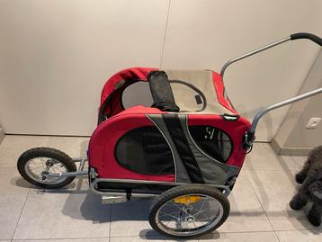 Fiets/wandel kar doggyhut, Fietsen en Brommers, Ophalen, Zo goed als nieuw