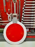 Oude geëmailleerde SNCF-kabelplaat, Verzamelen, Verzenden, Gebruikt, Overige typen