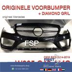 W205 C205 S205 C43 AMG VOORBUMPER + DIAMOND GRIL Mercdes C K, Auto-onderdelen, -, Voor, -, Bumper