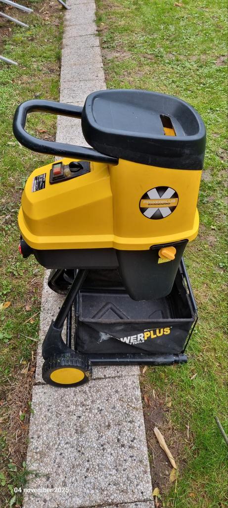 Powerplus hakselaar POWXG6400, Tuin en Terras, Hakselaars, Ophalen