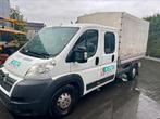 Citroën Jumpers doubles cabines 3.0 hdi, Autos, Camionnettes & Utilitaires, 7 places, Tissu, Achat, Blanc