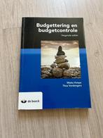 Budgettering en budgetcontrole, Boeken, Ophalen of Verzenden