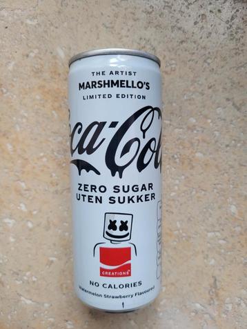Coca Cola marshmello limited edition.