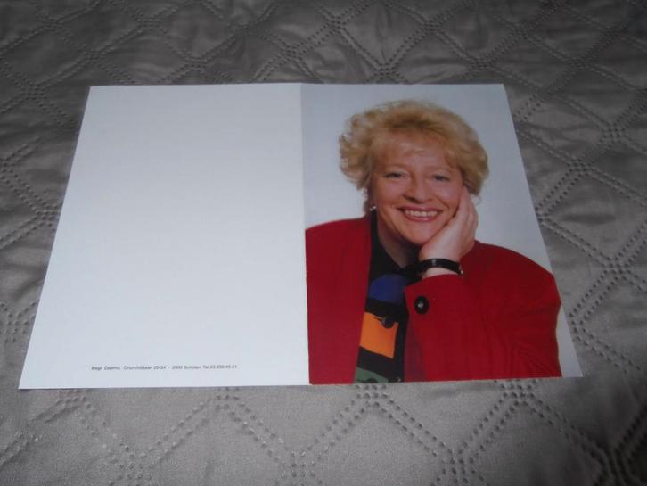 bidprentje Jane Peter (Belgisch actrice en choreografe), Verzamelen, Bidprentjes en Rouwkaarten, Bidprentje, Ophalen of Verzenden