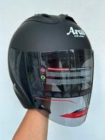 Arai volledig zwarte matzwarte Ram 4 SZ-helm met rookvizier, M, Arai