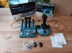 Thrustmaster TCA officer pack airbus edition + zijstukken, Computers en Software, Joysticks, Ophalen, Zo goed als nieuw, Thrustmaster