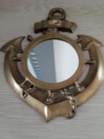 Koperen spiegel in vorm van anker, Antiquités & Art, Antiquités | Bronze & Cuivre, Enlèvement ou Envoi, Cuivre