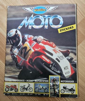 Stickline Moto stickers album compleet beschikbaar voor biedingen