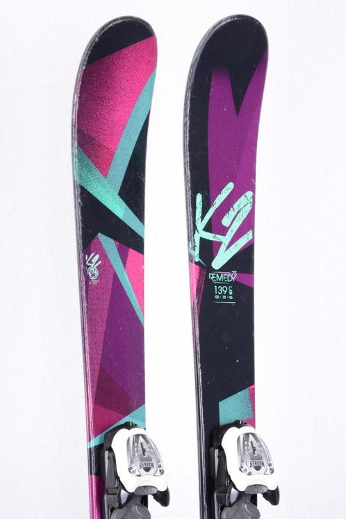129; 139 cm kinder ski's K2 REMEDY, freestyle, TWINTIP + Mar, Sport en Fitness, Skiën en Langlaufen, Gebruikt, Ski's, Ski, Overige merken