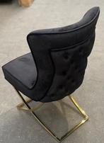 8 Velvet eetkamerstoelen, Huis en Inrichting, Stoelen, Ophalen