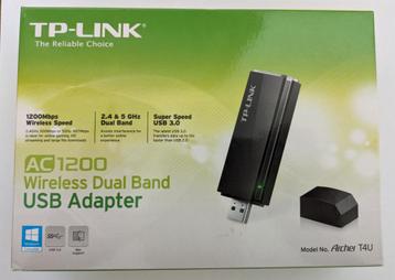 TP LINK AC1200 Wireless Dual Band USB Adapter disponible aux enchères