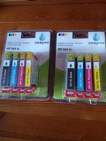 ink voor printer HP 364 XL, Ophalen, Nieuw, Cartridge, HP