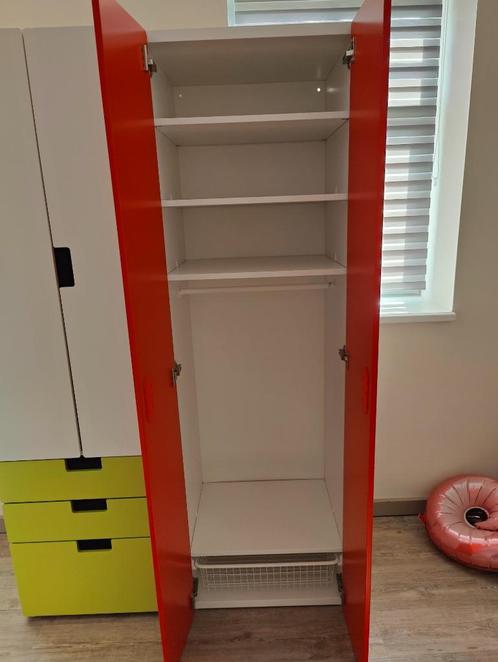 kinderkleerkast stuva, Kinderen en Baby's, Kinderkamer | Commodes en Kasten, Zo goed als nieuw, Kast, 105 cm of meer, Minder dan 75 cm