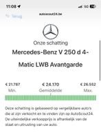 Mercedes V250D, Autos, Cuir, Achat, Euro 6, 7 places