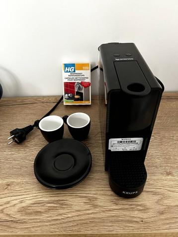 Krupps espressomachine als nieuw + 2 kopjes + reiniging beschikbaar voor biedingen