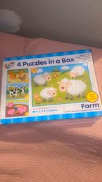Galt boerderijdieren puzzels, Kinderen en Baby's, Ophalen of Verzenden, Gebruikt