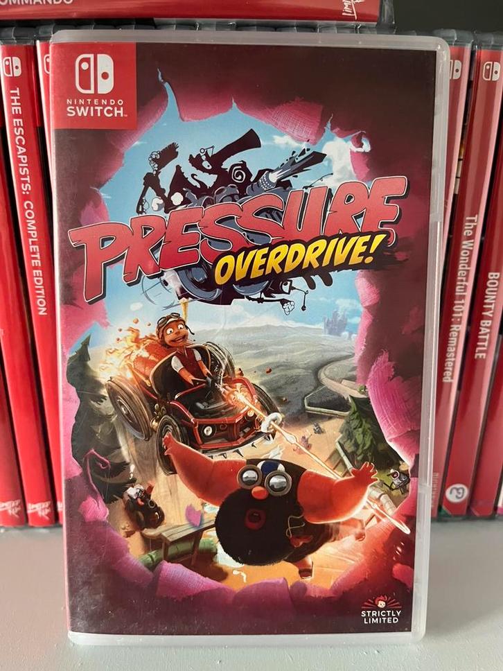 Pressure Overdrive! (Nintendo Switch), Games en Spelcomputers, Games | Nintendo Switch, Zo goed als nieuw, Ophalen of Verzenden