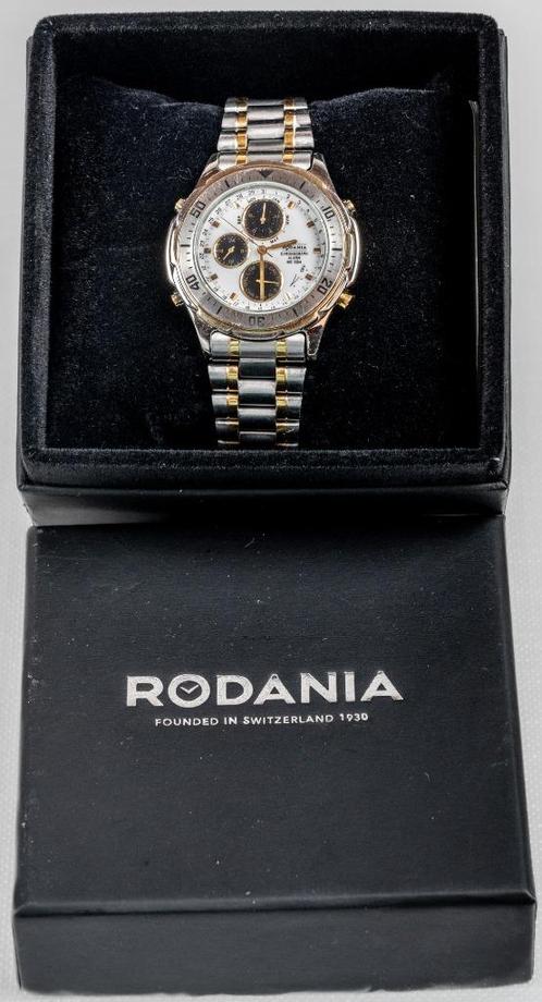 RODANIA herenhorloge Chrono - type 18 - tot 50m, Handtassen en Accessoires, Horloges | Heren, Gebruikt, Polshorloge, Overige merken