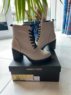 Bottines taupe/beige Marco Tozzi, Comme neuf, Beige, Marco Tozzi, Boots et Botinnes