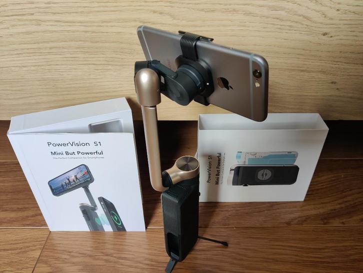 Compacte Smartphone Stabilizator - PowerVision S1, Telecommunicatie, Mobiele telefoons | Toebehoren en Onderdelen, Zo goed als nieuw