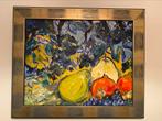 Tof schilderij stilleven met verf structuur, Antiek en Kunst, Kunst | Schilderijen | Klassiek, Ophalen of Verzenden
