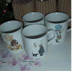 Holly Hobby 4 mokken vintage, Verzamelen, Ophalen of Verzenden, Huis en Inrichting
