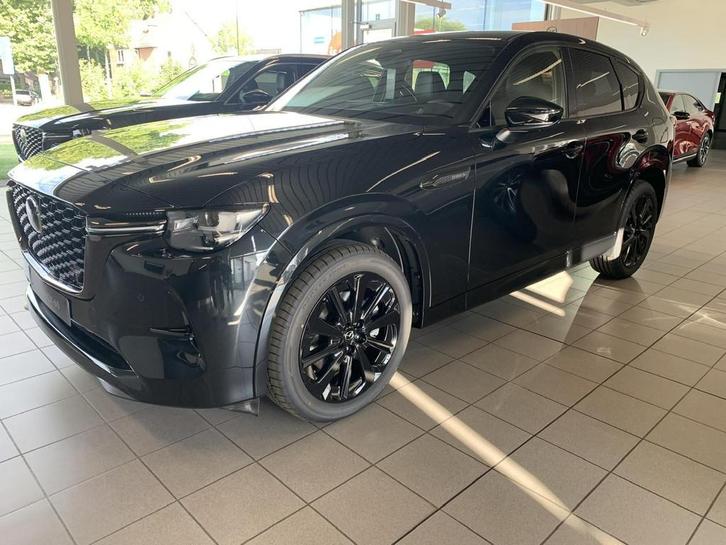 Mazda CX-60 2.5 PHEV Homura met conven pack, Auto's, Mazda, Bedrijf, Te koop, CX-60, 360° camera, 4x4, Alarm, Bluetooth, Centrale vergrendeling