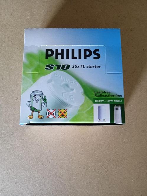 Philips S10 Starters voor tl-lampen 25 stuks, Doe-het-zelf en Bouw, Elektriciteit en Kabels, Nieuw, Overige typen, Ophalen