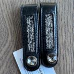 Laarzenclip Rond Zilver Zwart *~*NIEUW*~*, Dieren en Toebehoren, Paardrijkleding, Ophalen of Verzenden, Nieuw