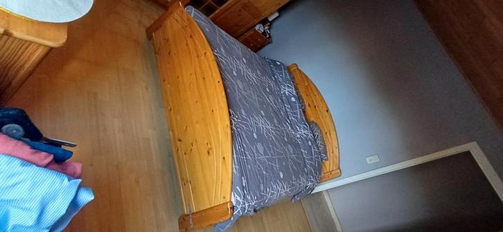COMPLEET 2PERSOONS BED, Huis en Inrichting, Slaapkamer | Bedden, Zo goed als nieuw, 80 cm, Verstelbaar, Ophalen