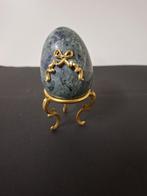 Vintage Franklin Mint groen Italiaans Carrara -marmeren ei, Ophalen of Verzenden