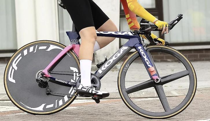 Koga tijdritfiets Di2 maat M 52 - 54, Fietsen en Brommers, Fietsen | Racefietsen, Gebruikt, Carbon, Ophalen