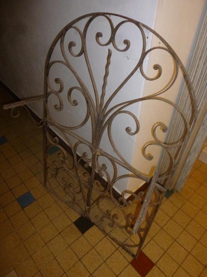 grille décorative en fer forgé, Jardin & Terrasse, Clôtures de jardin, Utilisé, Autres types, Fer, Enlèvement