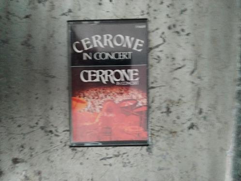 Cerrone in concert, Cd's en Dvd's, Cassettebandjes, Zo goed als nieuw, Origineel, Dance, 1 bandje, Met bewaardoos, rek of koffer
