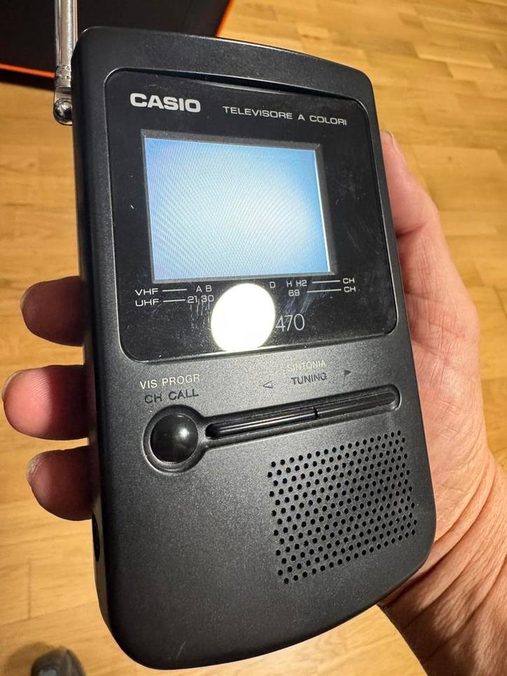 Tv Casio mini portable TV-470, TV, Hi-fi & Vidéo, Télévisions, Comme neuf, Enlèvement ou Envoi