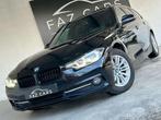 BMW 3 Serie 318 dA * 1ER PROP + CUIR + GPS + CAMERA + LED *, 5 places, Cuir, Noir, Hayon arrière électrique