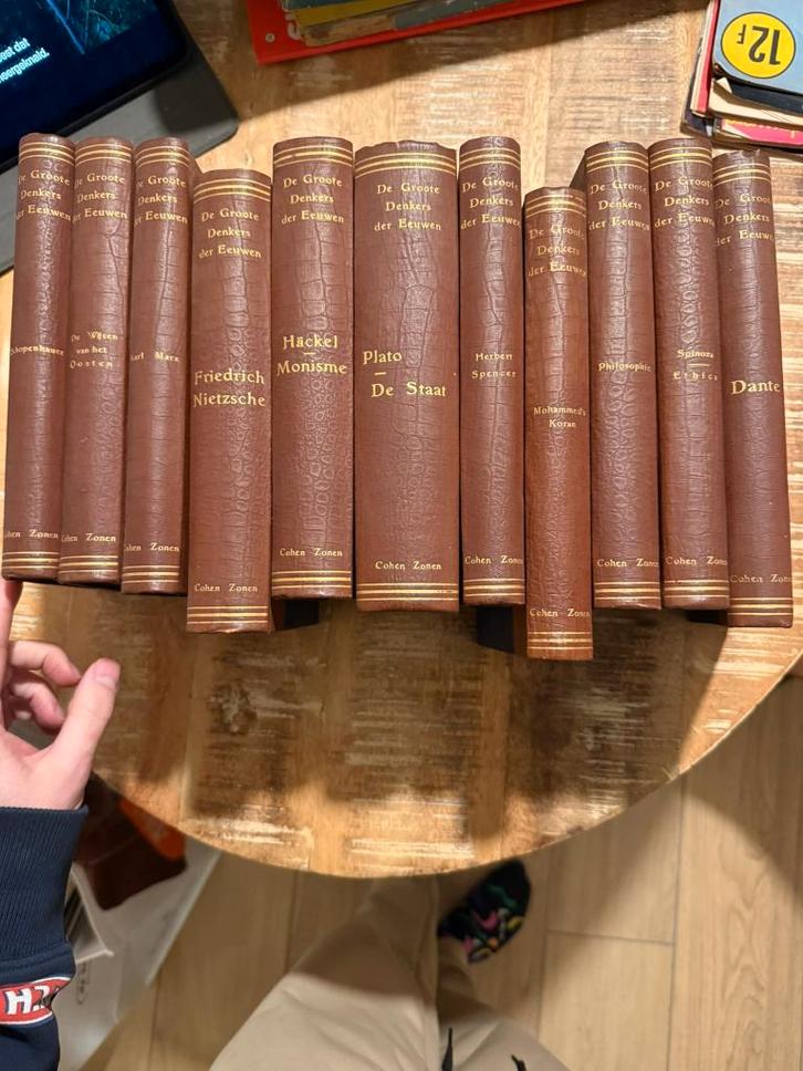 Reeks De Grote denkers der eeuwen - Cohen zonen, Livres, Philosophie, Utilisé, Général, Enlèvement ou Envoi