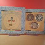 500 frank 1990 Fr+Vl+D - PROOFSET / QP, Setje, Zilver, Ophalen of Verzenden, Zilver