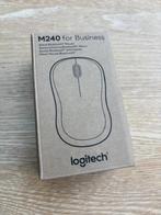 Logitech M240 Silent for Business – Nieuw!, Computers en Software, Muizen, Muis, Ergonomisch, Logitech, Nieuw