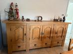 Eetkamer kast volle Franse eik, Huis en Inrichting, Ophalen, Gebruikt, Eikenhout, 200 cm of meer