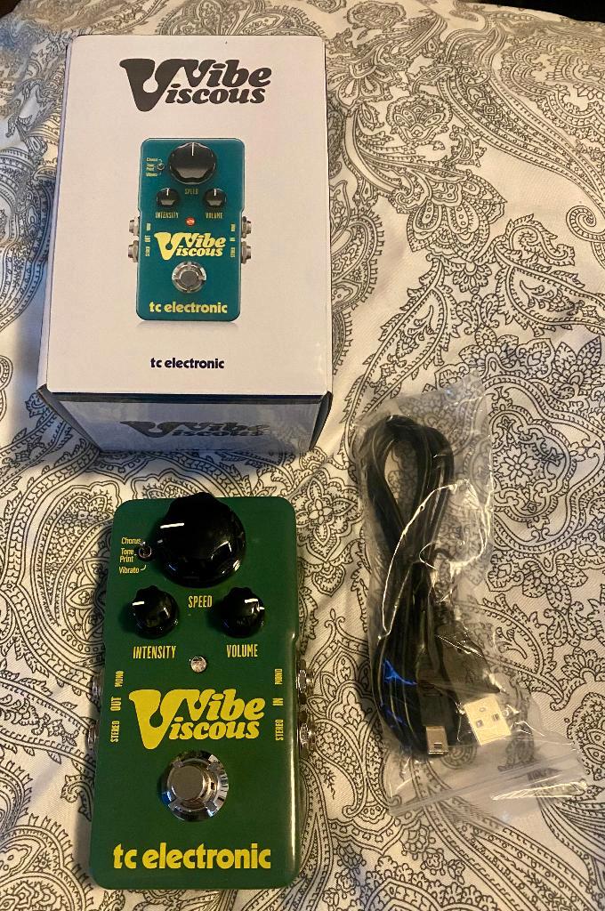 TC ELECTRONIC - VISCOUS VIBE, Muziek en Instrumenten, Effecten, Nieuw, Chorus, Overige typen, Ophalen of Verzenden