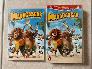 VHS cassette en dvd Madagascar