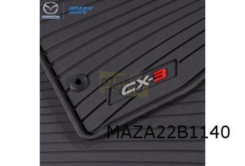 Mazda CX-3 Mattenset 'all weather' (4x) Origineel! DD2F V035, Auto-onderdelen, Interieur en Bekleding, Mazda, Nieuw, Verzenden