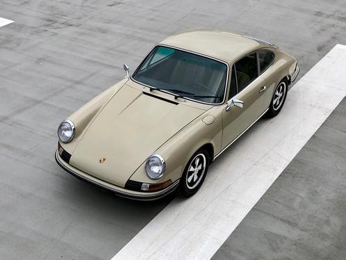 Poprsche 911 T 2.4 Etat concours, Autos, Porsche, Entreprise, Achat, Essence, Coupé, 2 portes, Boîte manuelle, Beige, Beige, Tissu